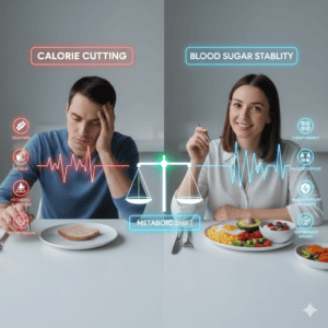 Why Sustainable Weight Loss Starts With Blood Sugar Stability (Not Calorie Cutting)
